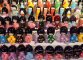 Bamboline portafortuna Kokeshi al mercatino giapponese